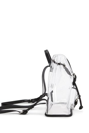 Faux Leather Trim Backpack | Forever 21