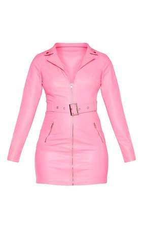 PLT Pink jacket dress
