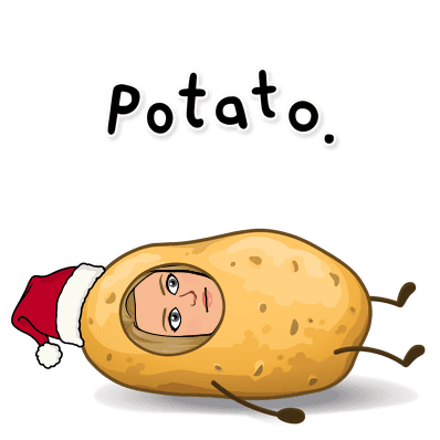 christmas potato