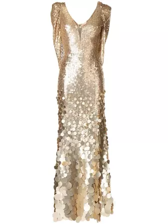 Jenny Packham Mae sequin-embellished Gown - Farfetch