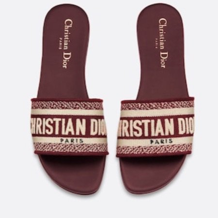 Dior Sandals/Burgundy