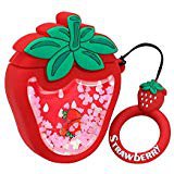 Amazon.com: LEWOTE Airpods Silicone Case Cover Compatible for Apple Airpods 1&2[Funny Design][Best Gift for Girls or Couples] (3D Strawberry)(1 Pack): Home Audio & Theater