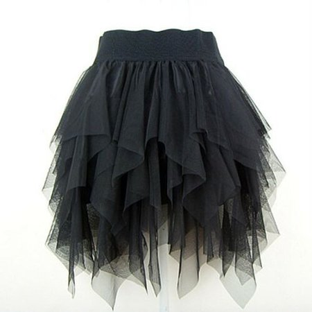 Lolita Lace Mesh Layered Tutu Mini Skirt Petticoat- S/M | eBay