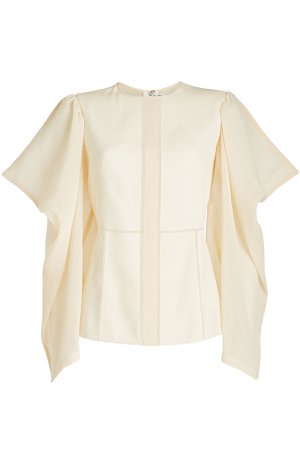 Blouse with Draped Sleeves Gr. UK 10