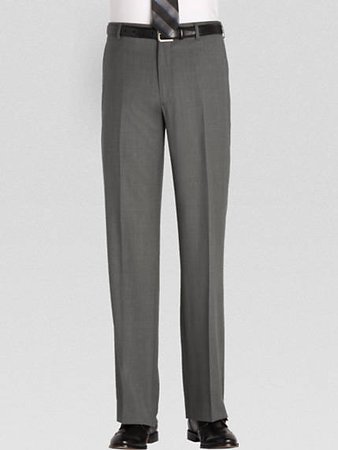 Awearness Kenneth Cole Gray Dress Pants - Men's Pants | Men's Wearhouse