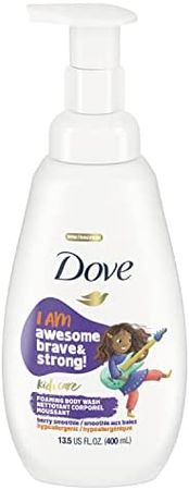 Amazon.com: Dove Kids Care Foaming Body Wash For Kids Berry Smoothie Hypoallergenic Skin Care 13.5 oz : Baby