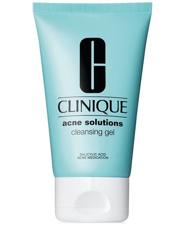 Clinique Acne Solutions Cleansing Gel, 4.2 oz & Reviews - Skin Care - Beauty - Macy's