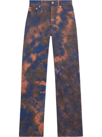 FENTY Tie-dye Baggy Pants With Slits - Farfetch