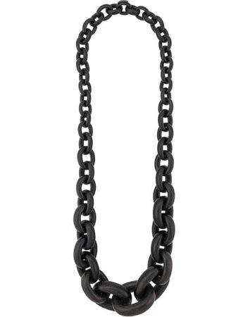 Black Monies oversized chain necklace - Farfetch
