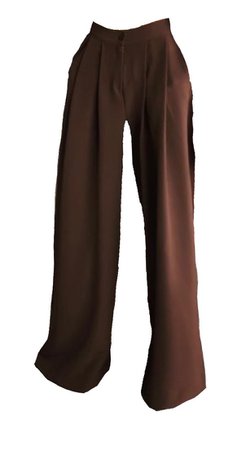 brown trousers