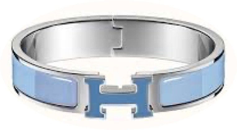 blue Hermes bracelet