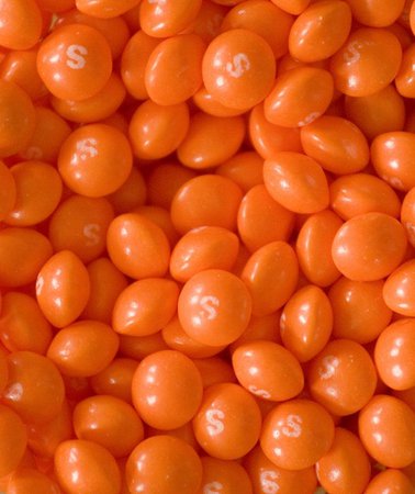 orange skittles aesthetic