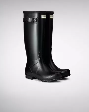 Women's Norris Field Wellington Boots: Black | Official Hunter Boots Site