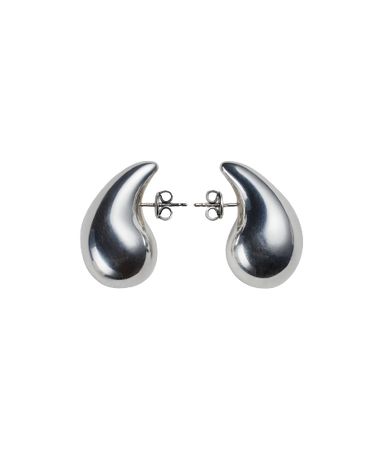 Bottega Veneta - Drop Small Earrings in Silver