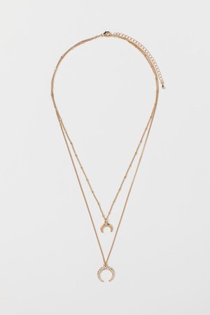 Double-strand Necklace - Gold-colored - Ladies | H&M US