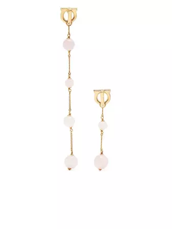 Ferragamo crystal-embellished Drop Earrings - Farfetch
