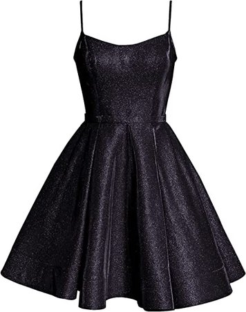 Amazon.com: King Noiva Short Glitter Prom Homecoming Dress with Pockets Backless for Juniors Spaghetti Strap Cocktail Party Gowns HC13 : Clothing, Shoes & Jewelry
