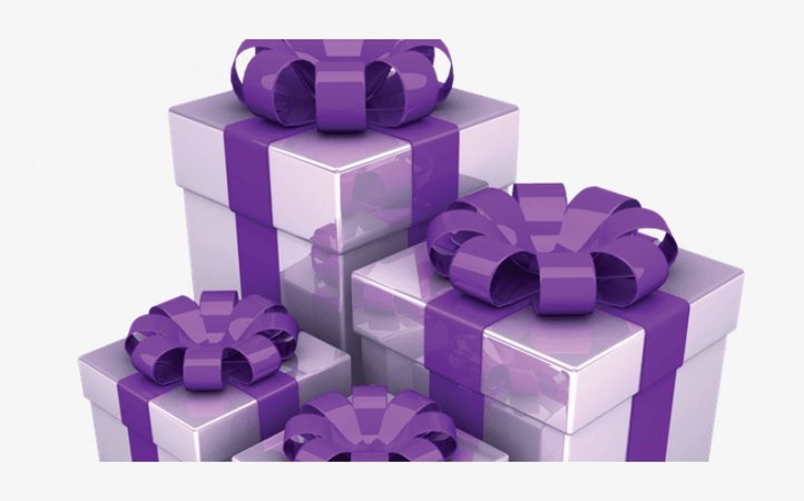Christmas Gift Guide From Macdonagh Junction - Purple Christmas Presents Png Transparent PNG - 767x431 - Free Download on NicePNG