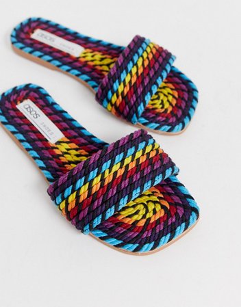 ASOS DESIGN Wide Fit Jayme rope sandals | ASOS