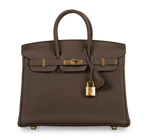 Hermès Birkin Bag 25 Chocolate Brown