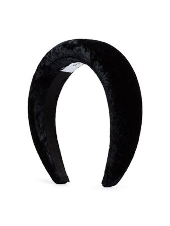 Racil Velvet Padded Hairband RS9A04V001 Black | Farfetch