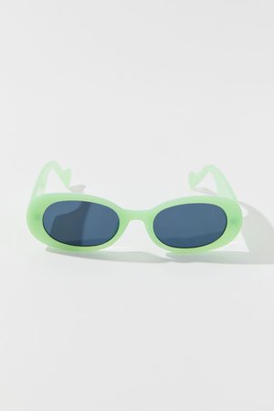 Claire Oval Sunglasses | Urban Outfitters