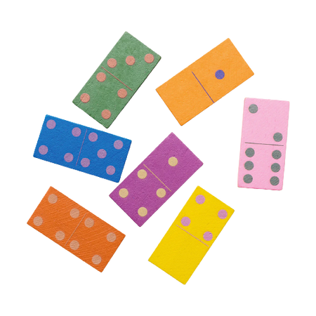 Technicolor Dominoes Game