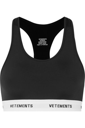 Vetements | Stretch-jersey bra top | NET-A-PORTER.COM