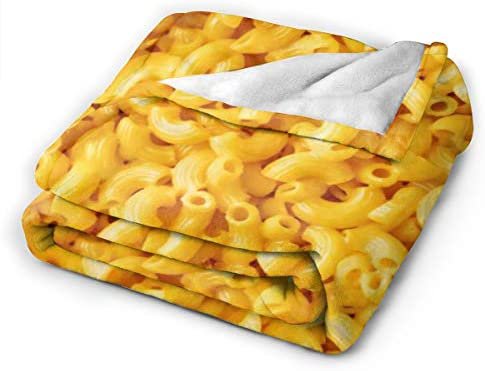 Amazon.com: Macaroni and Cheese Couch Blanket,Fleece Throw Blanket Super Soft Warm Therma Plush Bed Couch Living Room : Home & Kitchen