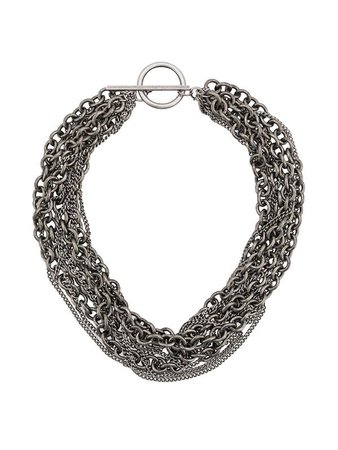 Ann Demeulemeester multichain necklace $428 - Buy Online AW19 - Quick Shipping, Price