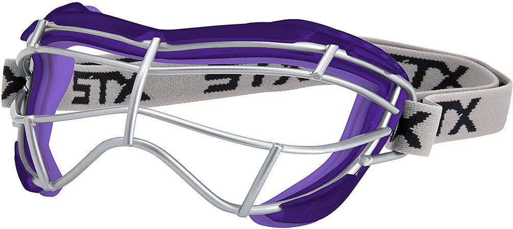 purple lacrosse goggles