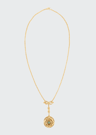 Ben-Amun Chain and Locket Necklace - Bergdorf Goodman