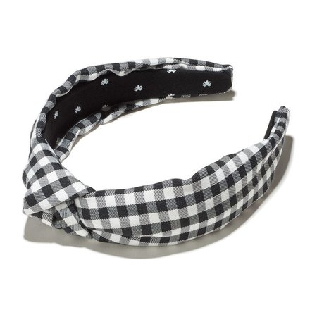 Gingham Knotted Headband - By Age - Maisonette