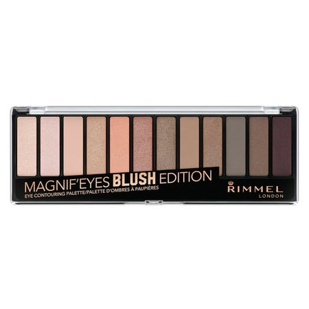 Rimmel London Magnif'eyes Eyeshadow Palette, Blush, 0.5 oz - Walmart.com