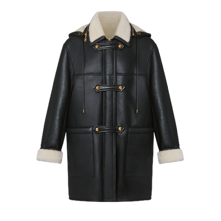 Louis Vuitton - Napa Leather Duffle Pea Coat