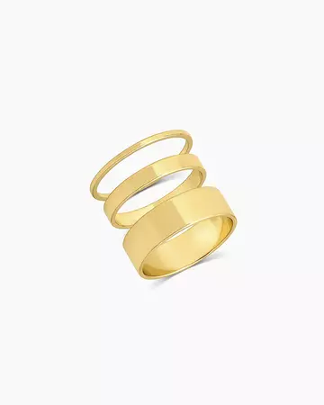 Gold Ring Set | gorjana