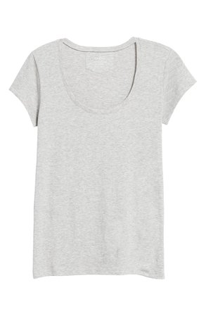 FRAME Le Scoop Organic Cotton Top | Nordstrom