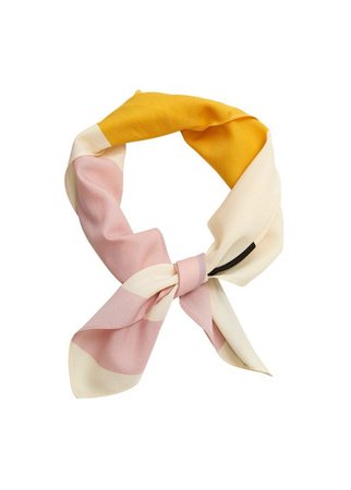MANGO Printed scarf