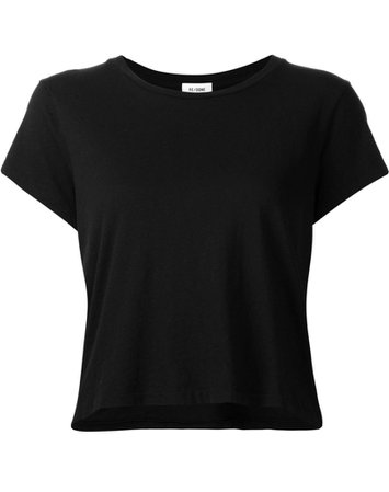 1950s Boxy Tee in Black | RE/DONE