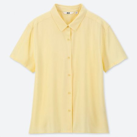 WOMEN Rayon Short Sleeve Blouse - Shirts & Blouses - TOPS - WOMEN | UNIQLO Singapore