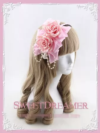 Sweet Lolita Flower Headband