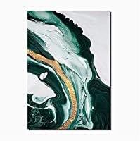 Amazon.com: XIONGSHENG Abstract Canvas Poster Agate Wall Art Painting Emerald Posters and Prints Wall Pictures Home Decor 40x50cm No Frame Green: Posters & Prints