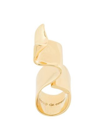 Coup De Coeur Wave ring $144 - Shop AW18 Online - Fast Delivery, Price