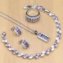 Wyprzedaż purple jewelry sets Galeria - Kupuj w niskich cenach purple jewelry sets Zestawy na Aliexpress.com - Strona purple jewelry sets