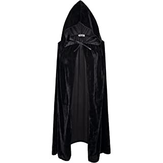 Amazon.com: makroyl Kids Velvet Cloak Cape with Hooded for Halloween Christmas Cosplay Costumes: Clothing