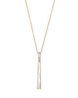 Baleigh Bright Silver Long Pendant Necklace in Sky Blue Illusion | Kendra Scott