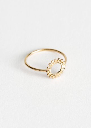 Sunflower Ring - Gold - Rings - & Other Stories