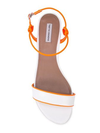 Tabitha Simmons Bungee flat sandals £729 - Shop SS19 Online - Fast Delivery, Free Returns