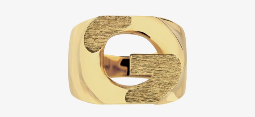 G Chain ring in metal $350 -Givenchy