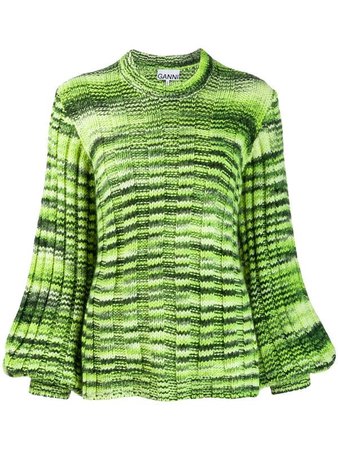 ganni knitted sweater